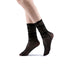Neverminder Slouch Sheer Crew Sock | Black